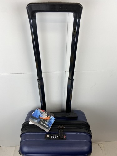 Brookstone 21” Expandable Carry-On Hardside Spinner Suitcase Luggage NWT - Picture 7 of 10