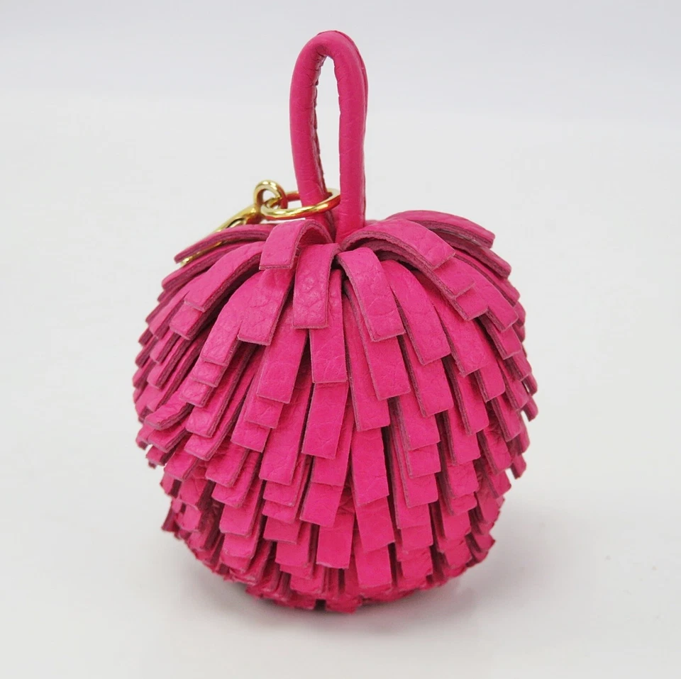 Auténtico bolso de dama de cuero rosa J & M DAVIDSON #58198 Foto 4 de 4