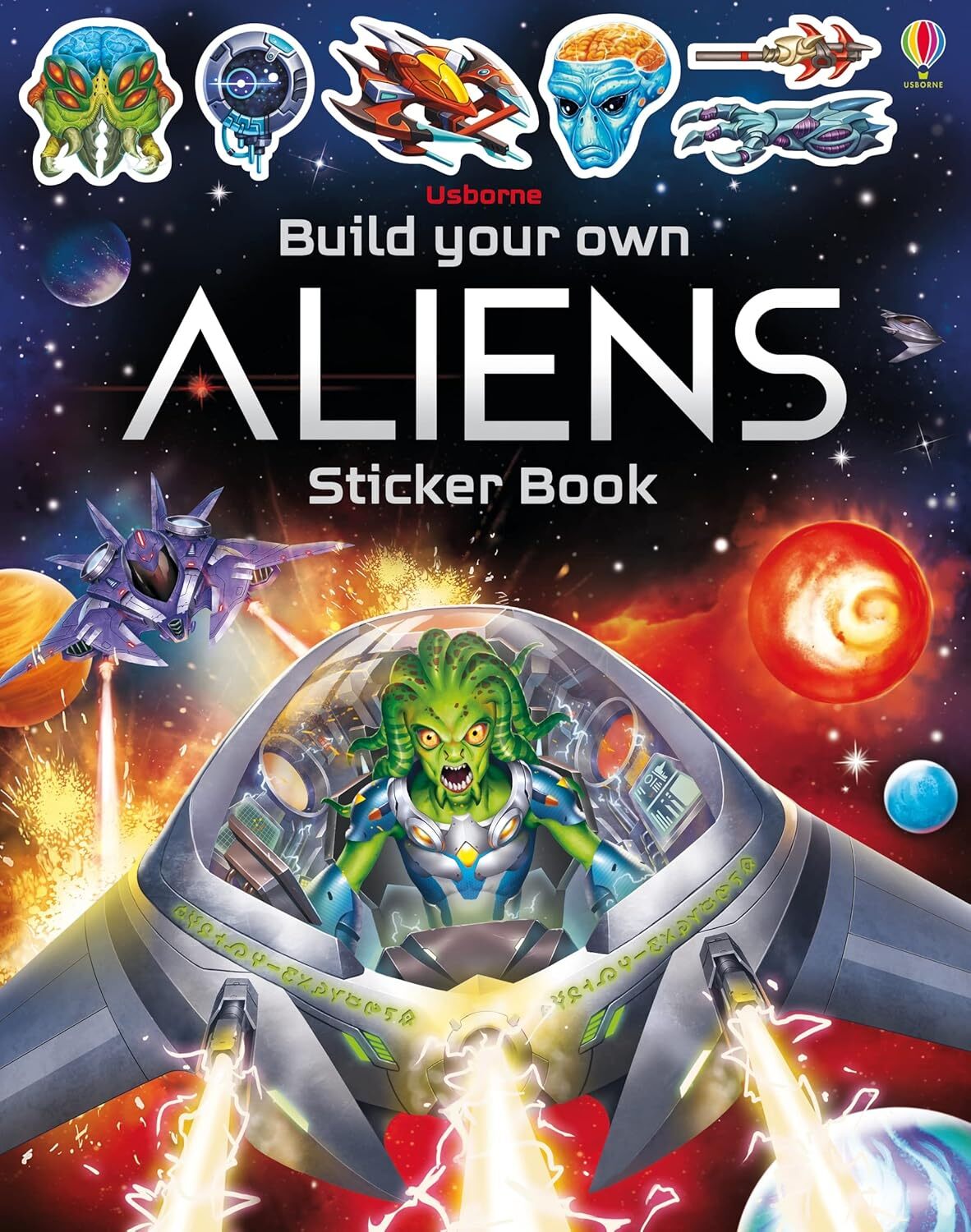 9781474969086 Build Your Own Aliens Sticker Book (Build Your Own...cker Book): 1