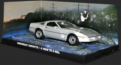 Ex Magazine Chevrolet Corvette James Bond 007 1:43 Druckguss Modellauto - DY037