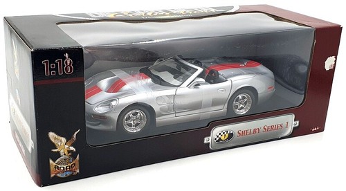 Road Signature 1/18 Scale Diecast 92428 - Shelby Series 1 - Silver - Picture 5 of 5