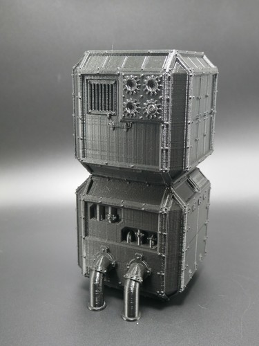 Tabletop Terrain 2 Large Mechanical Cubes - Picture 5 of 12