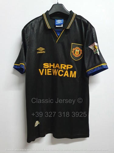 Maglia Shirt MANCHESTER UNITED 1995 ERIC CANTONA 7 calcio The King Kick - Imagen 15 de 17
