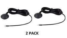 LOT OF 2 Anti-Static Mat Grounding Cord 15' 1 Meg Resistor, 10mm Snap FGC151M-10