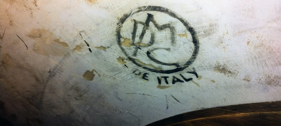 Итальянский мраморный журнальный столик середины века - Изображение 3 из 4