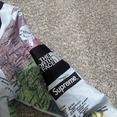REP Supreme x The North Face Atlas World Map Expedition Coaches