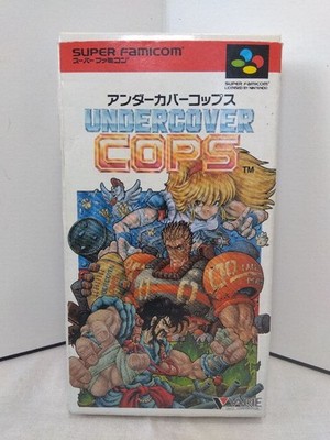 Under Cover Cops Super Famicom SFC Japan NTSC-J CIB Box Worn Tested Irem Rare