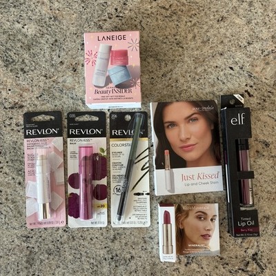 Lot Of 7Makeup/Sephora Birthday Gift/ Revlon/jane Iredale/ Bare Minerals/elf NEW