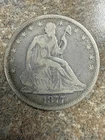 1877-S Seated Liberty Half Dollar Attractive Original Coin