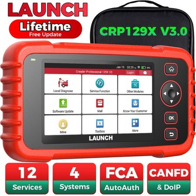 2026 LAUNCH CRP129X V3.0 Profi KFZ Diagnosegerät Auto OBD2 Scanner TPMS EPB SAS