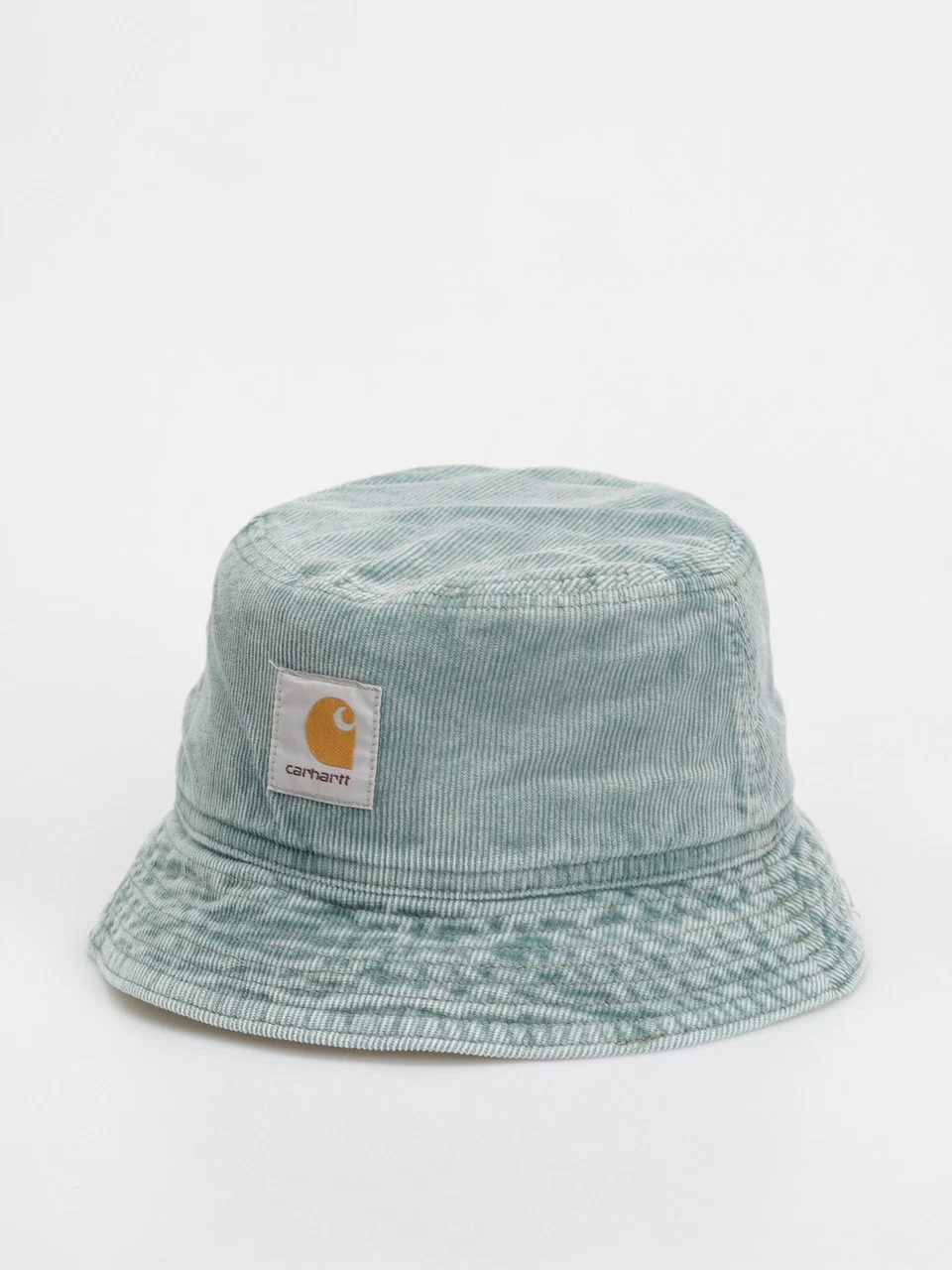Carhartt WIP Reynold Bucket Hat Unisex I034876 Silver Pine Dusky Washed S-M