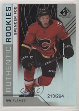 2018 Upper Deck SP Game Used Authentic Rookies Rainbow /294 Spencer Foo #119 7l6