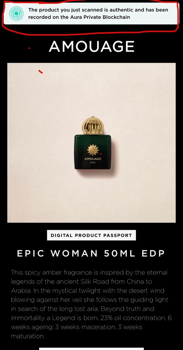 Amouage Epic Fragrances for Women for sale | eBay