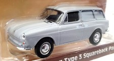Greenlight 1/64 Scale 29910-C - 1965 Volkswagen Type 3 Squareback Panel - Grey