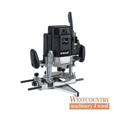 Trend T10ELK - 2000W 1/2'' regelbare Werkstatt Tauchfräse 115v mit Kitbox