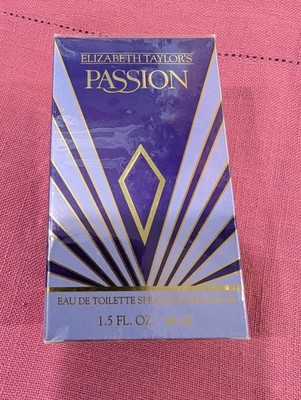 Passion Elizabeth Taylor's Perfume Women 1.3 oz EDT Splash -VINTAGE VERSION USA