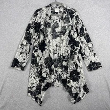 Linda Lundstrom Floral Lace Jacket Womens Size 10 Whimsigoth Fairy Boho Artsy