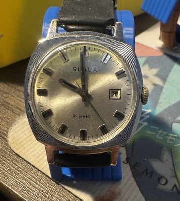 Vintage Slava 21 jewels Watch USSR New Band