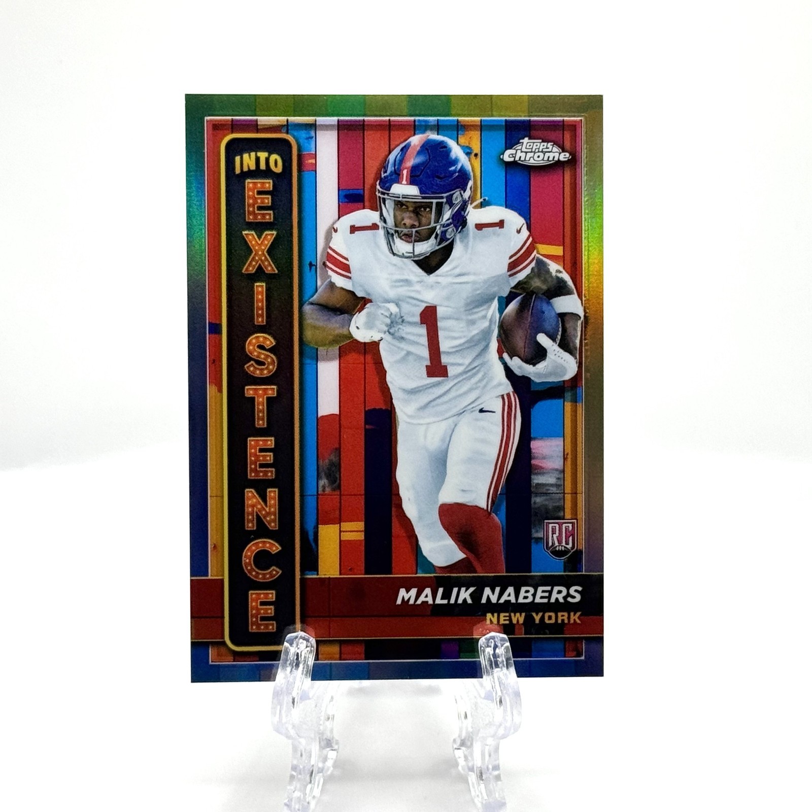 2024 Topps Chrome Malik Nabers RC Rookie Into Existence #IE-6 SSP Case Hit