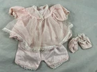 Mattel 16" Baby Pattaburp Doll Tagged Original Outfit Dress Panties Booties 60s