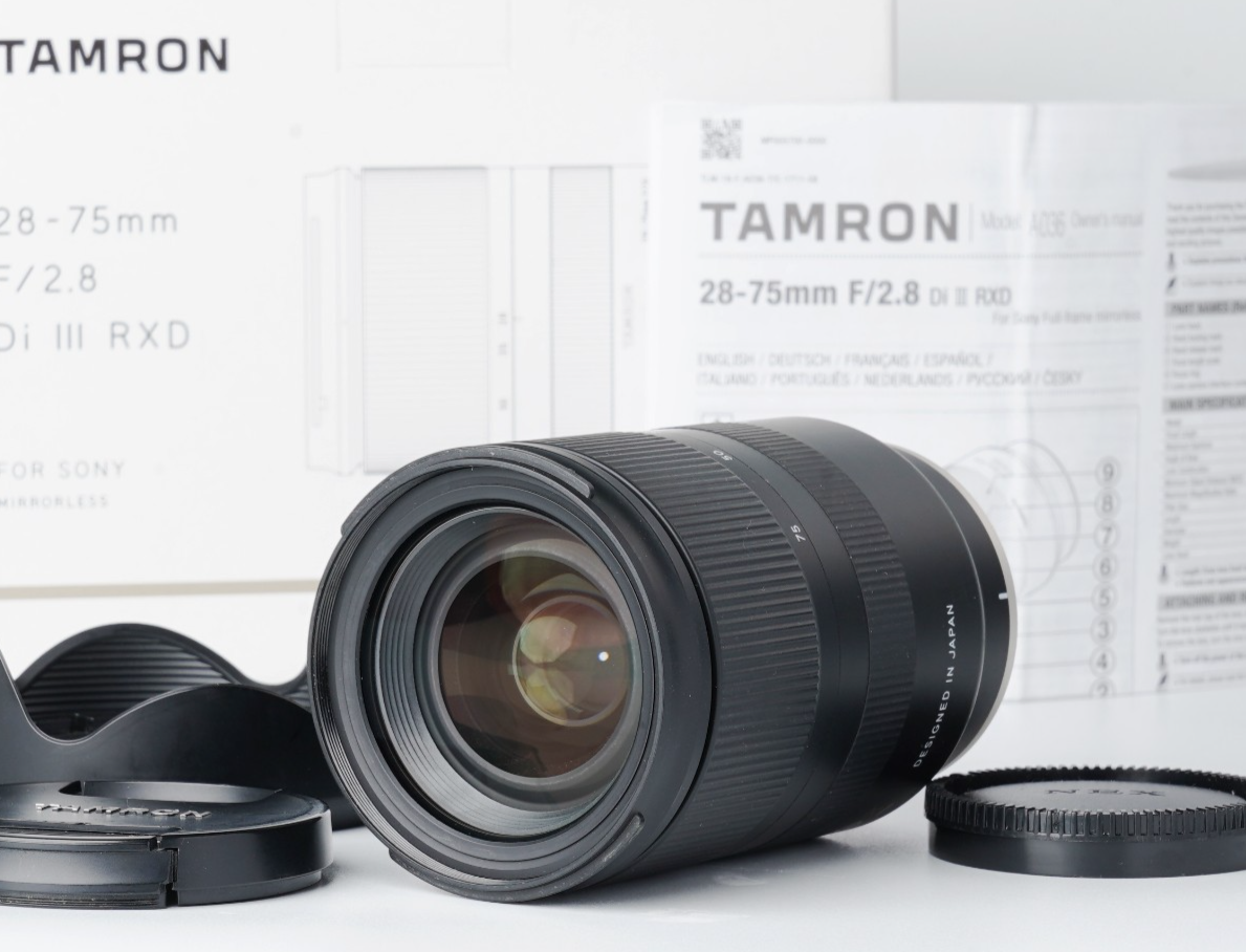 Near Mint] TAMRON 28-75mm F/2.8 Di III RXD Lens For Sony E mount