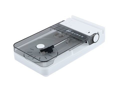 TOSHIBA AUREX AX-RP10(W) Compact Bluetooth Record Player Auto Stop 33/45 RPM