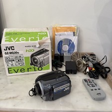 JVC Camcorder Everio GZ-MG20U 20GB HDD w/ Battery  Charger READ