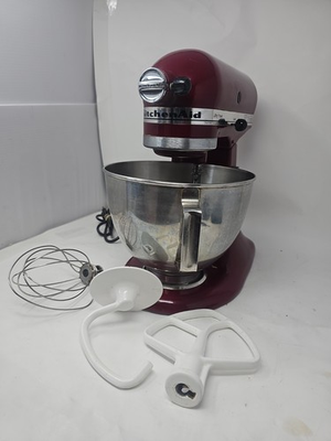 #ad #ad KitchenAid KSM90 Ultra Power Tilt Head Stand Mixer Red 300W with Attachments $150.00