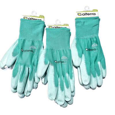 3 Pack Alterra M/L M/G Gardening Gloves Anti Slip Grip