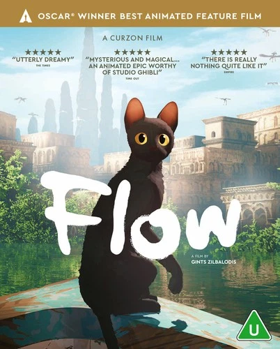 Flow Blu-ray (2025) Gints Zilbalodis cert U ***NEW*** FREE Shipping, Save £s