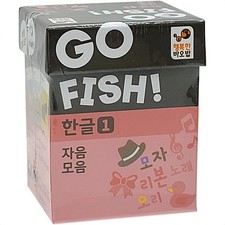 [Happy Baobab] Go Fish - Korean 1 consonant and vowel