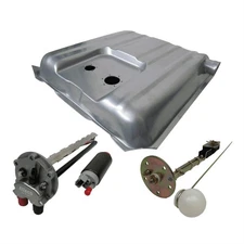 FiTech 58004 EFI Fuel Tank, 55-56 Fits Chevy, with Pump/Sender/Straps