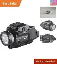 1000-Lumen Lightweight Weapon Light with Integrated Red Laser & Safety Features