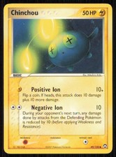 Chinchou 49/108 Common Power Keepers Pokemon Moderately Played on eBay