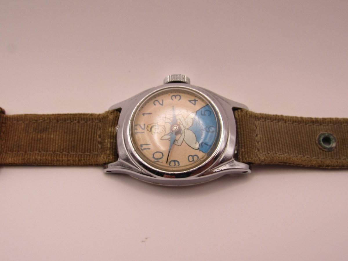 Vintage 1950's Walt Disney - Cinderella US Time Watch - Ladies
