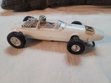 Vintage '60's Original Eldon Indy Lotus Ford  White Slotcar #99 Runner! 1/32