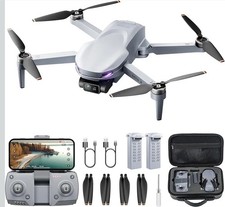 Mini X Drone with 2.7k Camera for Adults, 2-Axis Gimbal RC Quadcopter GPS Drone