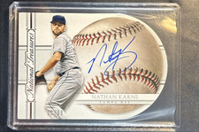 2015 National Treasures - Baseball Signature Die-Cuts Nate Karns /99 BS13