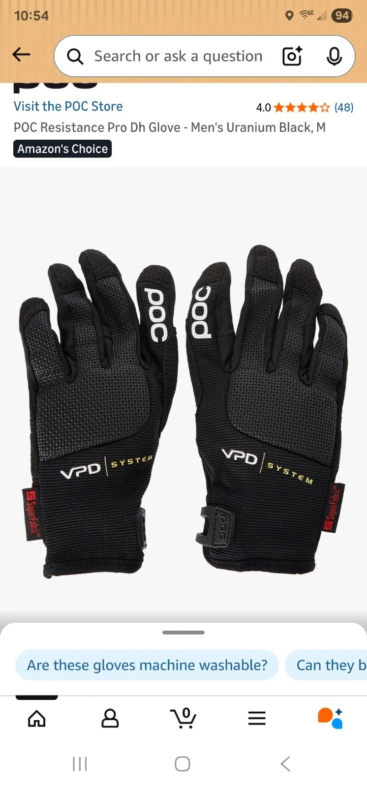POC Resistance Pro DH Glove