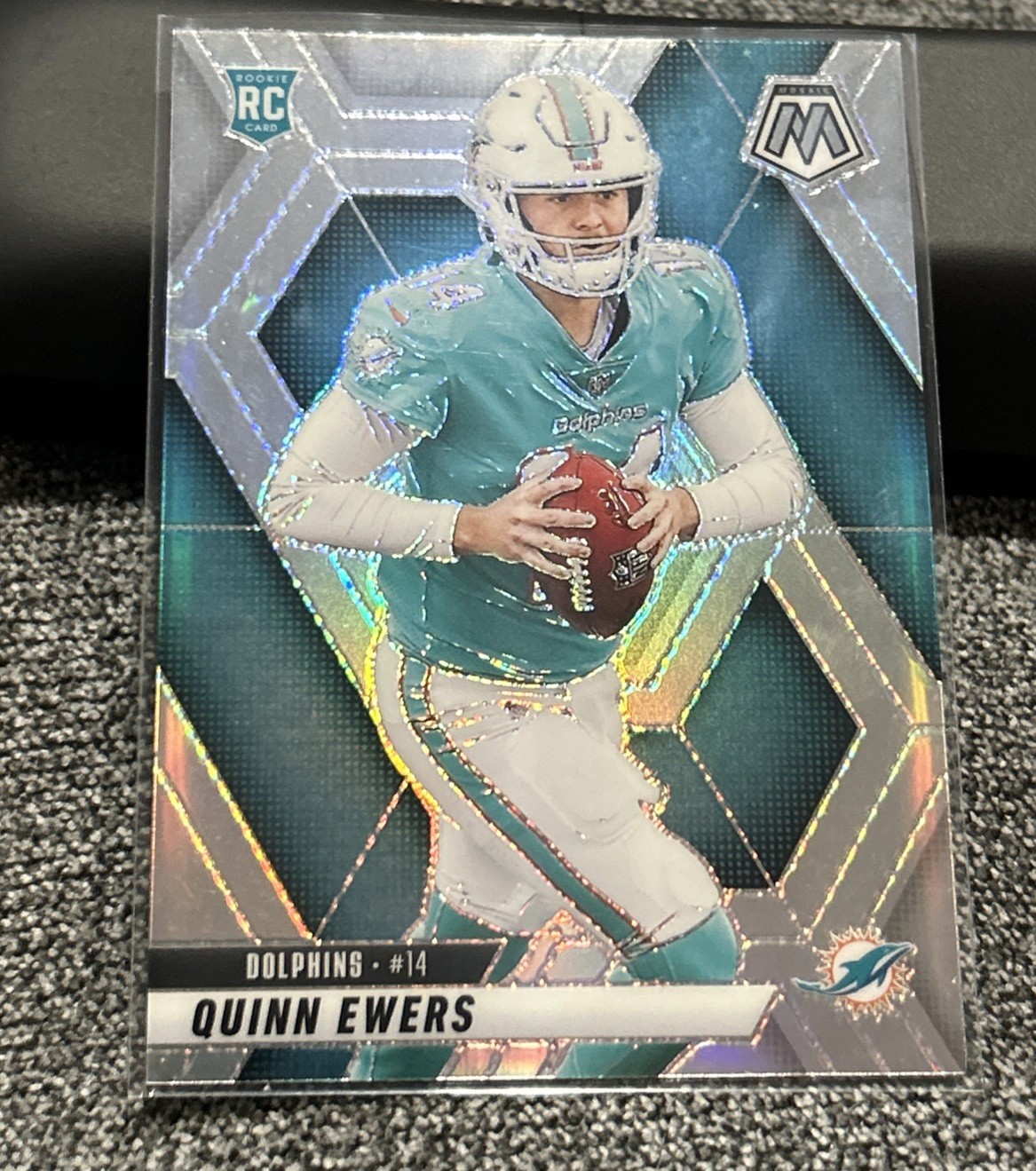 2025 Panini Mosaic - Quinn Ewers #308 Silver Prizm
