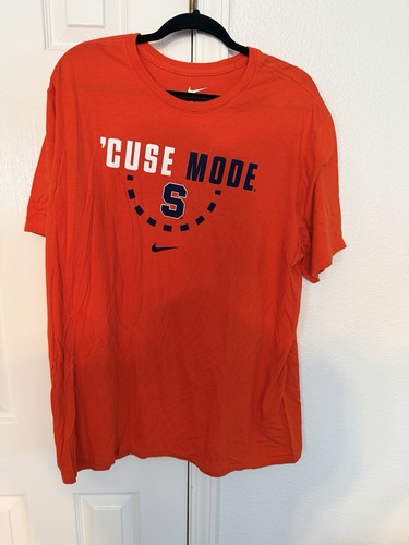 SYRACUSE BASKETBALL CUSE MODE NIKE TEE SHIRT xxl