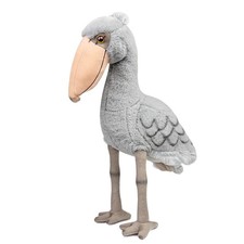 Large Shoebill Plush - Lifelike 18.5inch Stork Animal, Cute Grey Shoebill for...