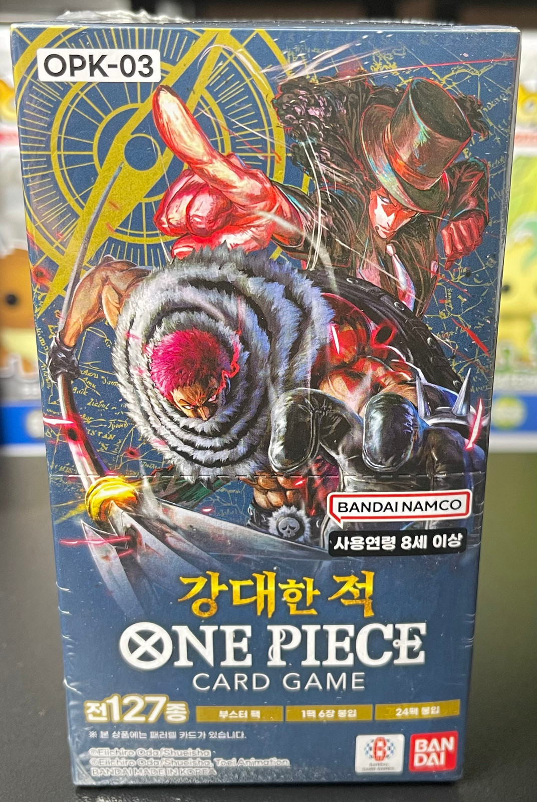 One Piece TCG Pillars of Strength Booster Box OPK-03 - Korean