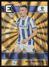 2022-23 Panini Chronicles Essentials Gold Lasers Benat Turrientes /10 Sociedad