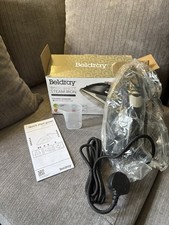 Beldray Steam Iron 2000W Compact Ceramic Soleplate 230ml Tank Variable Temp