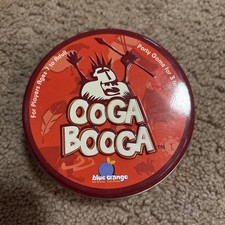 OOGA BOOGA Card Game In Tin Complete 2013 Blue Orange