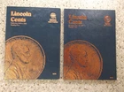 LINCOLN CENT COLLECTIONS IN WHITMAN No. 1 & 2 FOLDERS, 1909-1974 PDS, 4 MISSING