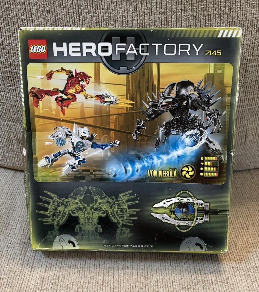 LEGO Hero Factory: Von Nebula (7145) Brand New and Sealed! READ - Image 3 of 4