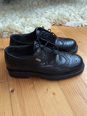 FRETZ men shoes/derby/brogues Gore-Tex Size 7 1/2 (41) 26/26.5 Cm