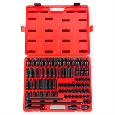Sunex 3580 SUNEX 3/8'' Drive 80 Piece Master Impact Socket Set